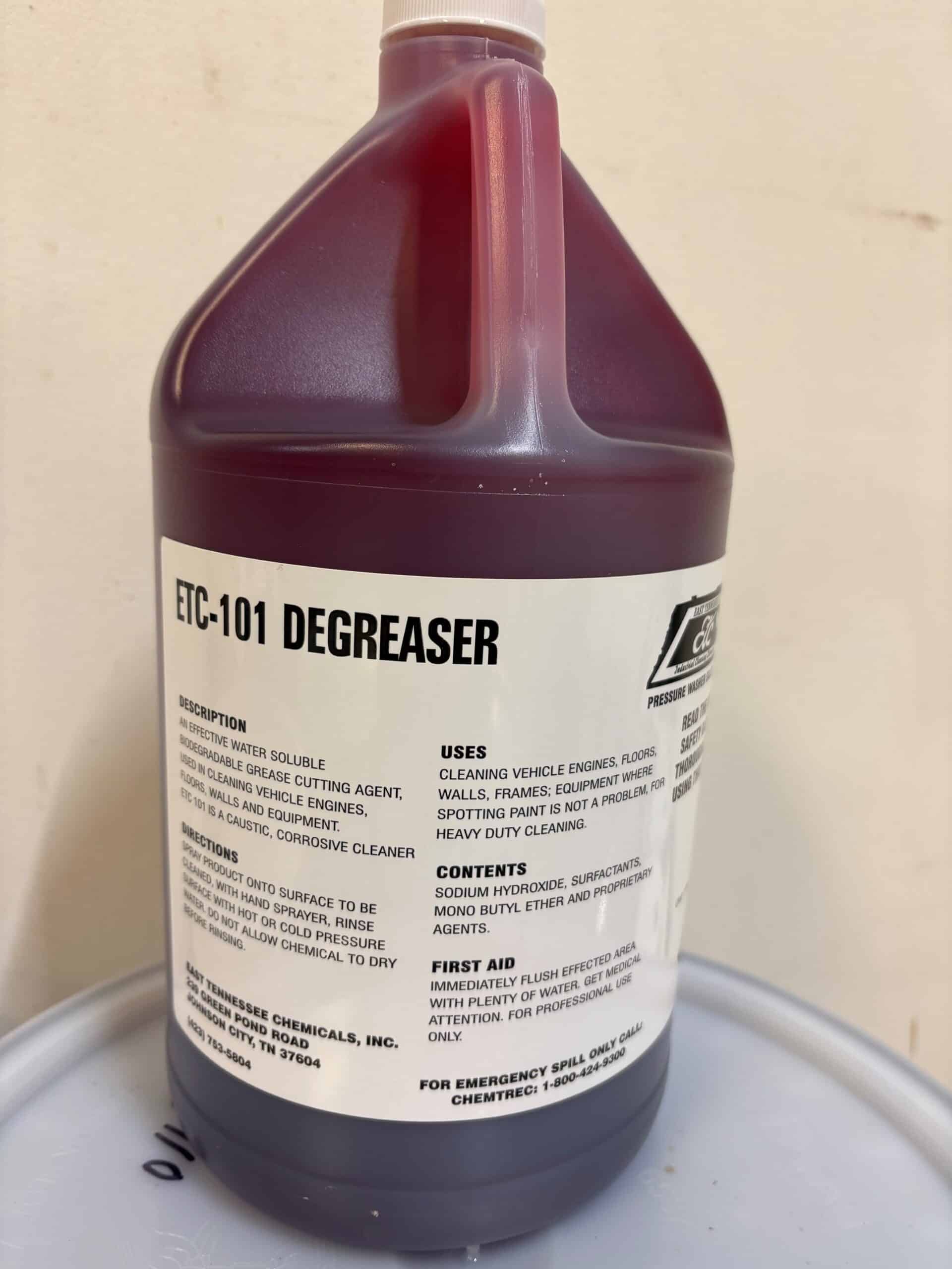 etc 101 Degreaser